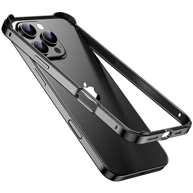 Metal Bumper Aluminum Frame Case - Custodia paraurti in metallo con telaio