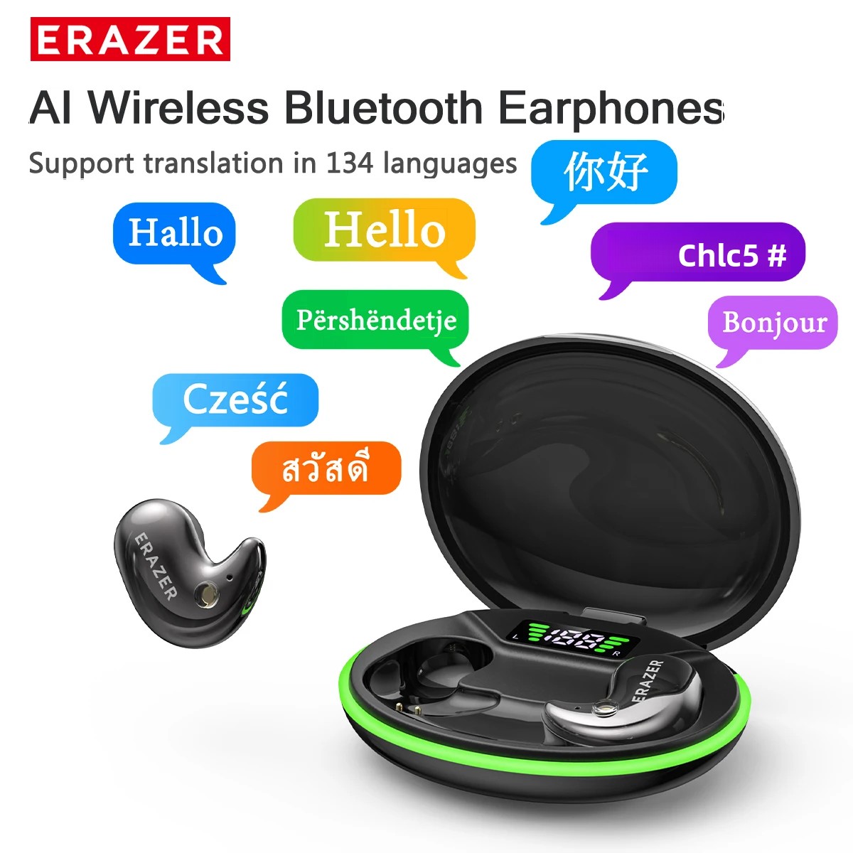 Phone Cases - Cuffie Bluetooth In-Ear EARZER XF58 con