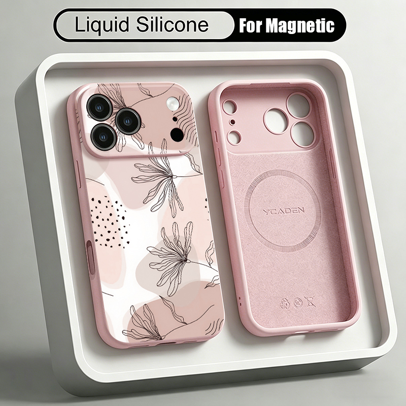 Liquid Silicone Magnetic Phone Case - Custodia Magnetica in Silicone Liquido con