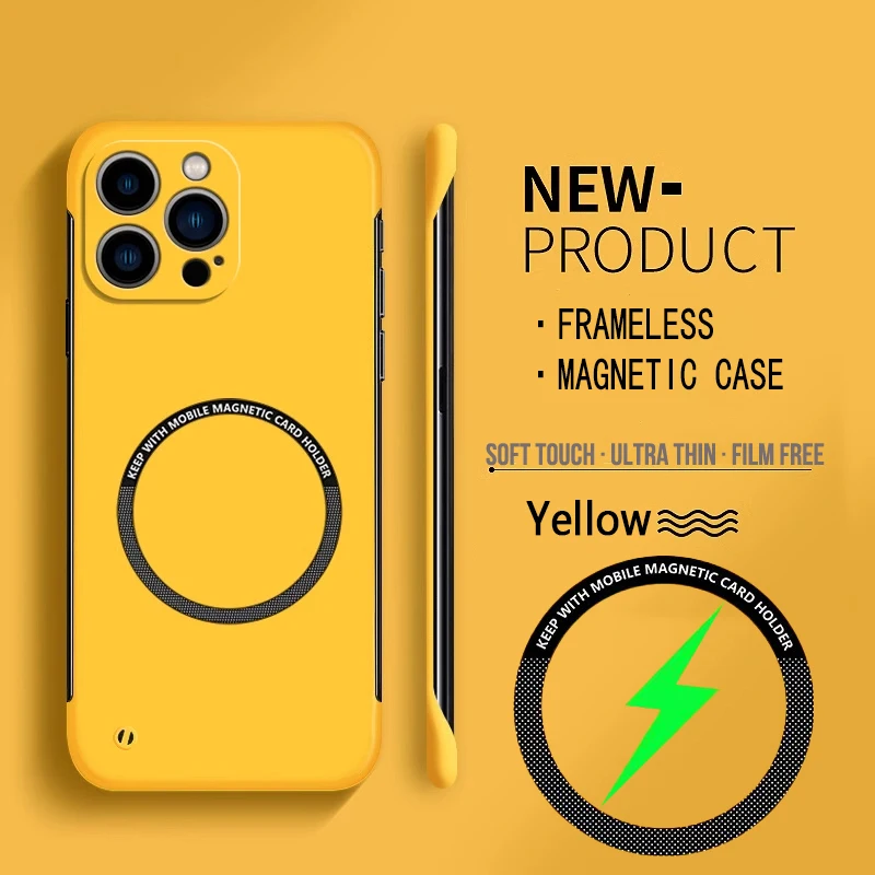 Per Magsafe Custodia magnetica - Ultra Thin Frameless Phone Cover recensione e prezzo