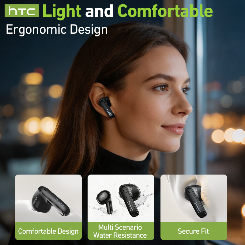 Auricolari TWS da gioco HTC NE - Earphones recensione e prezzo