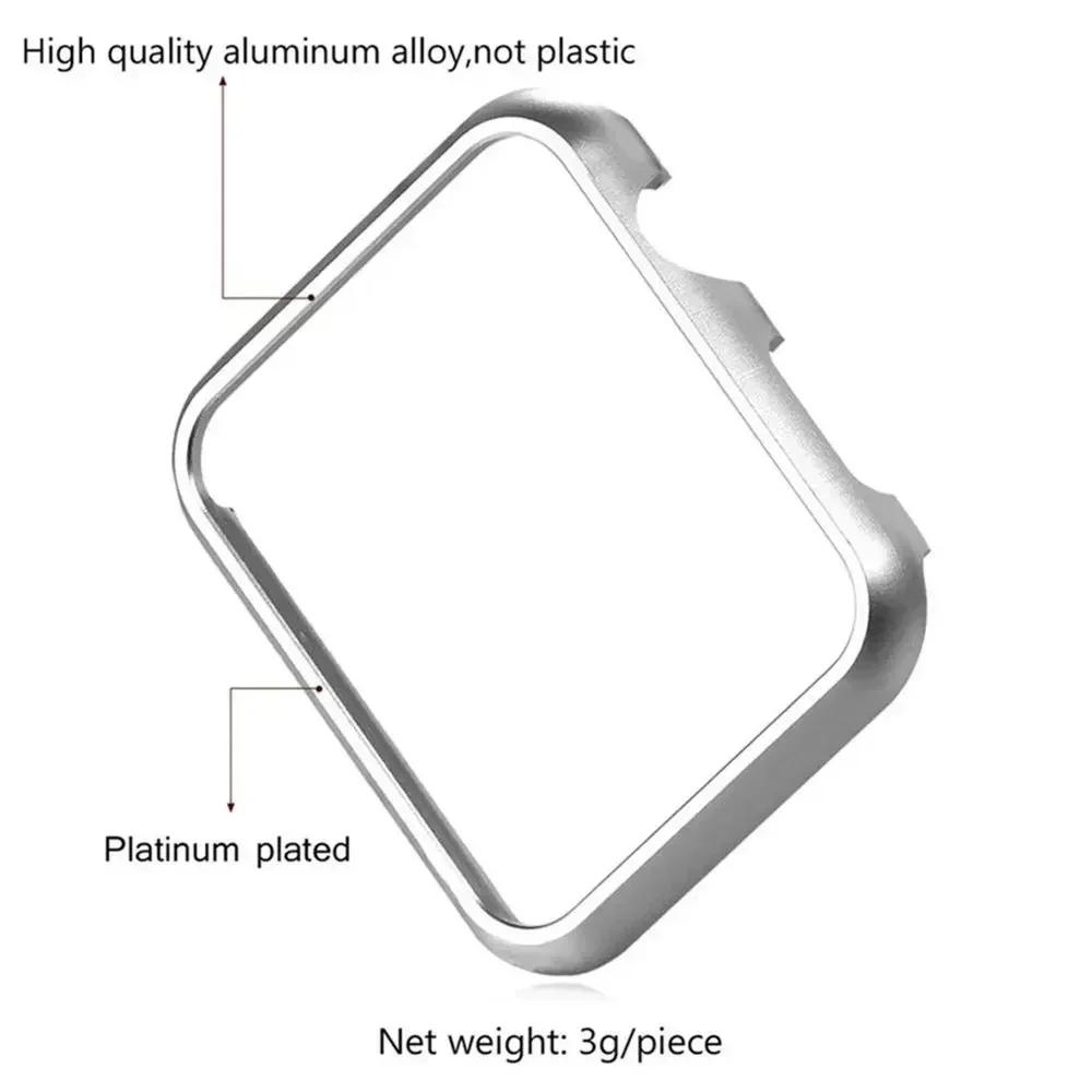 Per iWatch SE Serie 10 9 8 7 C - Metal Bumper Aluminum Frame Case recensione e prezzo