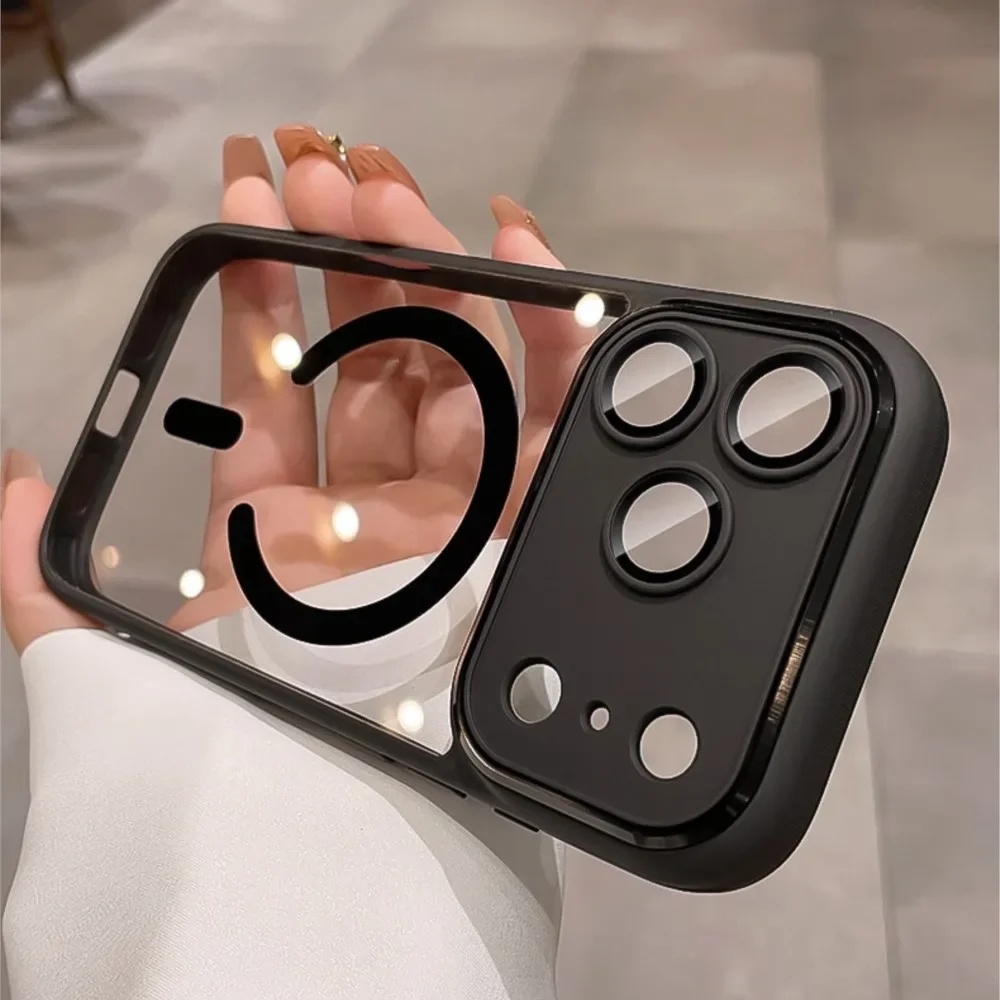 Custodia magnetica trasparente - Clear Shockproof Bumper Case recensione e prezzo