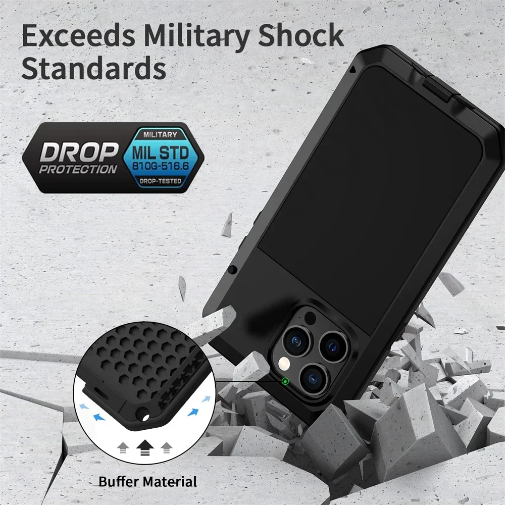 Custodia per iPhone 16 15 13 1 - Heavy Duty 360 Full Body Protective Case recensione e prezzo