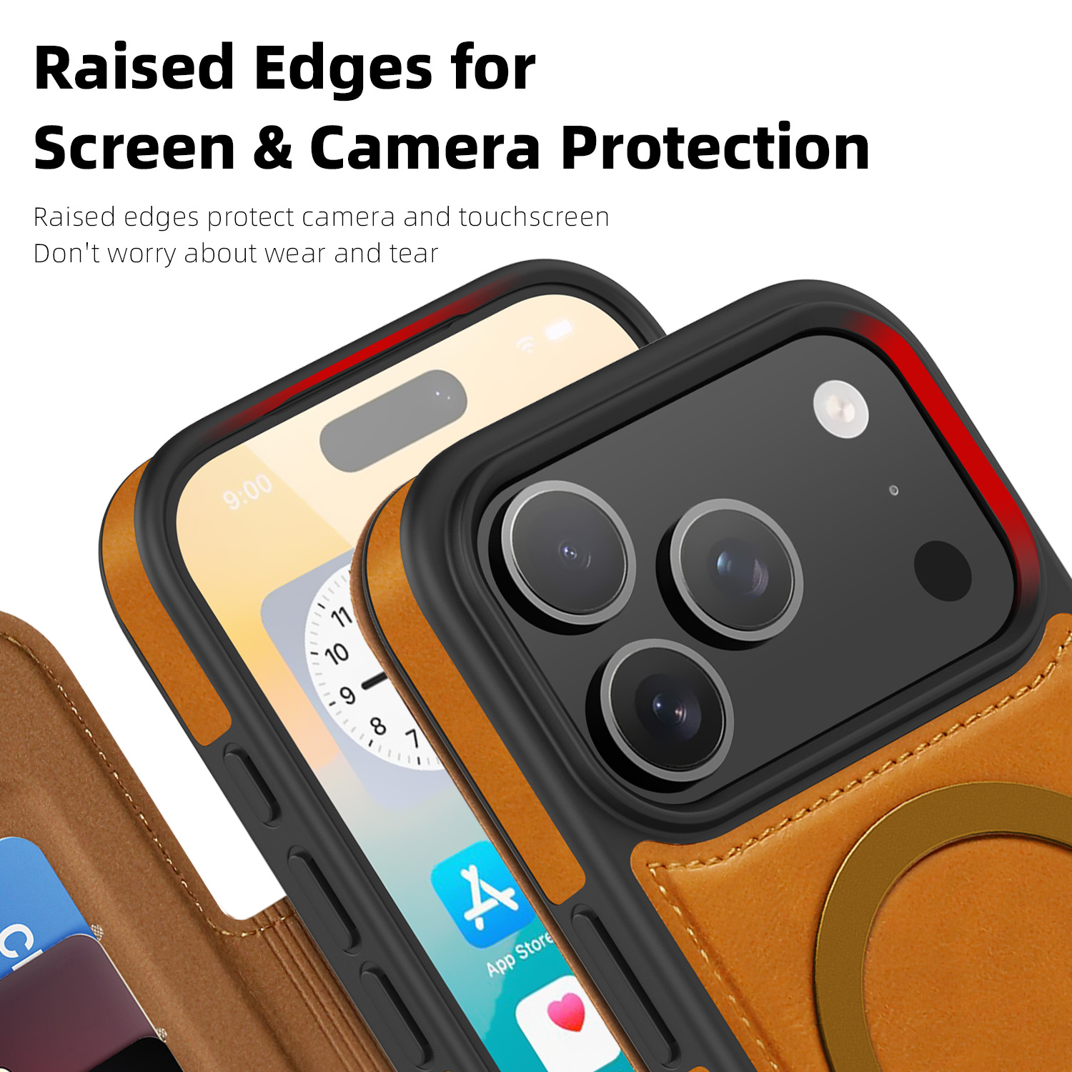 Custodia a Portafoglio Magneti - Leather Wallet Card Holder Phone Cover recensione e prezzo