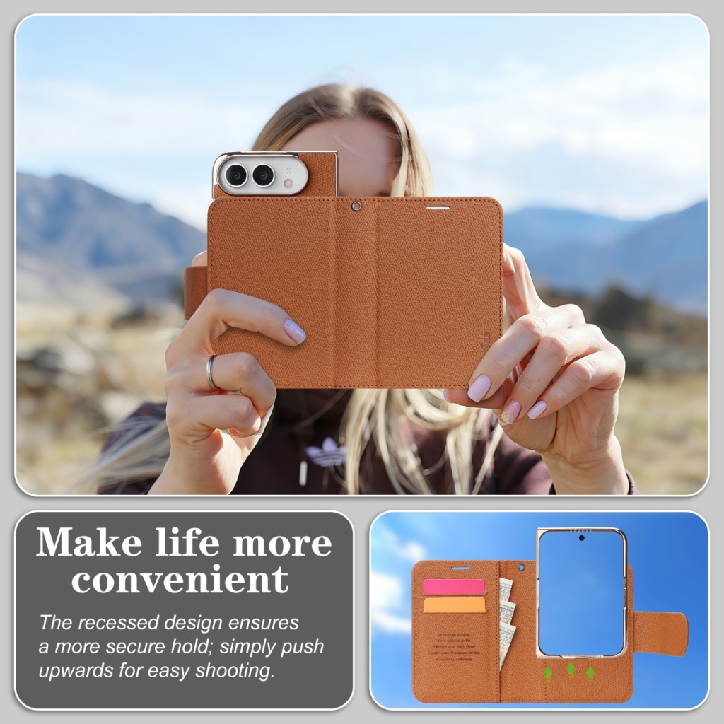 Custodia per iPhone 2in1 con p - Leather Wallet Card Holder Phone Cover recensione e prezzo
